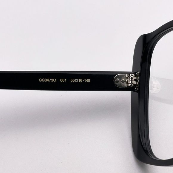 Gucci GG0473O 001 Eyeglasses Black Butterfly Women main image 9